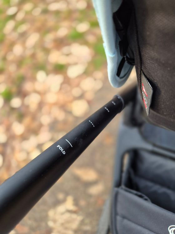 Indicatiestreepjes duwbeugel Bugaboo Dragonfly kinderwagen