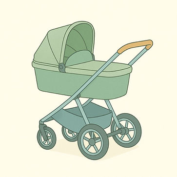 Illustration eines Kinderwagens Babyspezialist.jpg