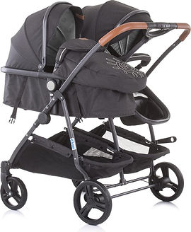 Duo Kinderwagen 0+ Neugeborene Chipolino Duo Smart grau