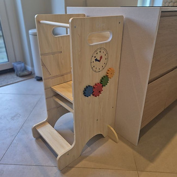 Olvy leertoren in keuken test babyspullen advies review.jpg