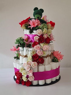 Luiertaart full flowers pink bloemen.jpg