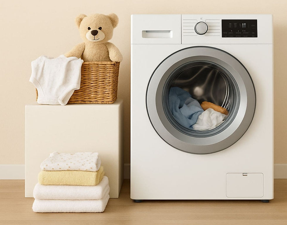 Waarom een stille en betrouwbare wasmachine onmisbaar is voor jonge gezinnen