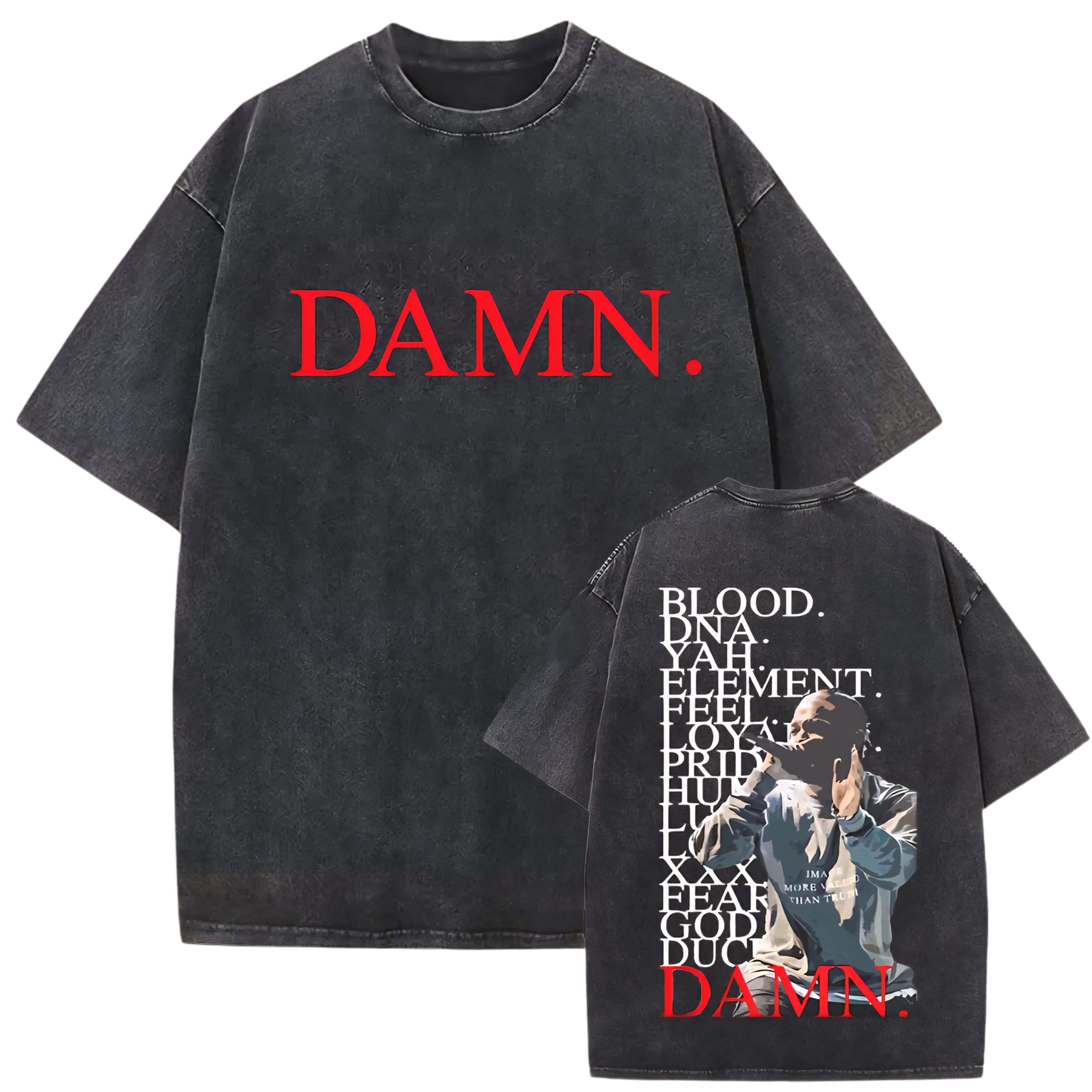 CAMISETA - KENDRICK LAMAR " DAMN"