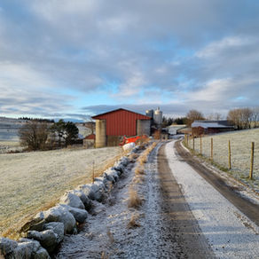 Til fots fra Ålgård sentrum