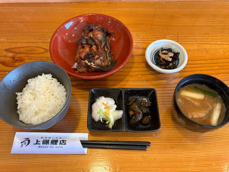鯉のうま煮定食