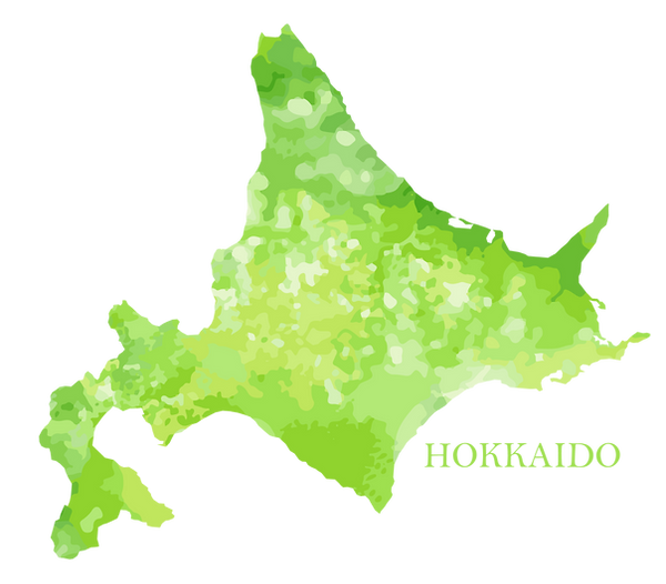 北海道の地図