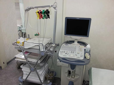 エコー検査、心電図