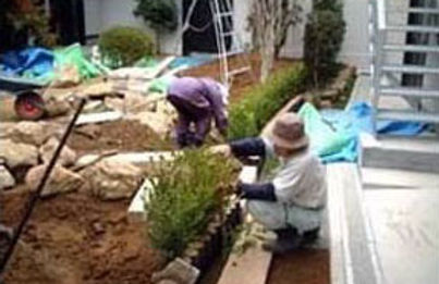 【お庭づくり・植栽工事】