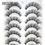 Thumbnail: 41 Styles 10 pairs natural long 3D mink false eyelashes 