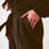 Thumbnail: Wide Leg Belted Pants in Black
