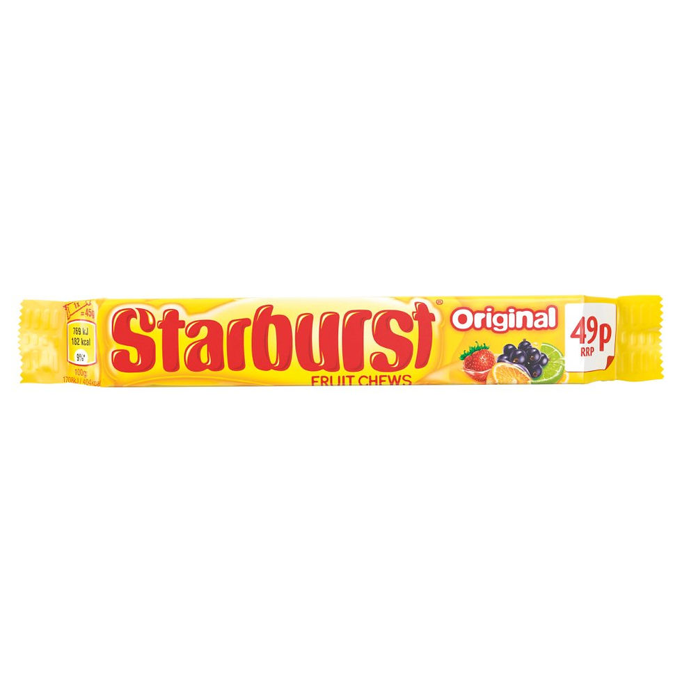 Starburst Fruit Chews Original 45g