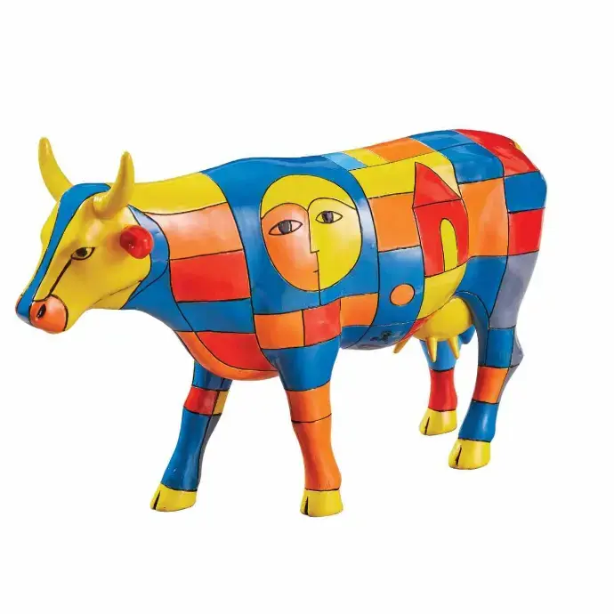 Vache Cow Parade Grand Modèle Chromatic Pastures