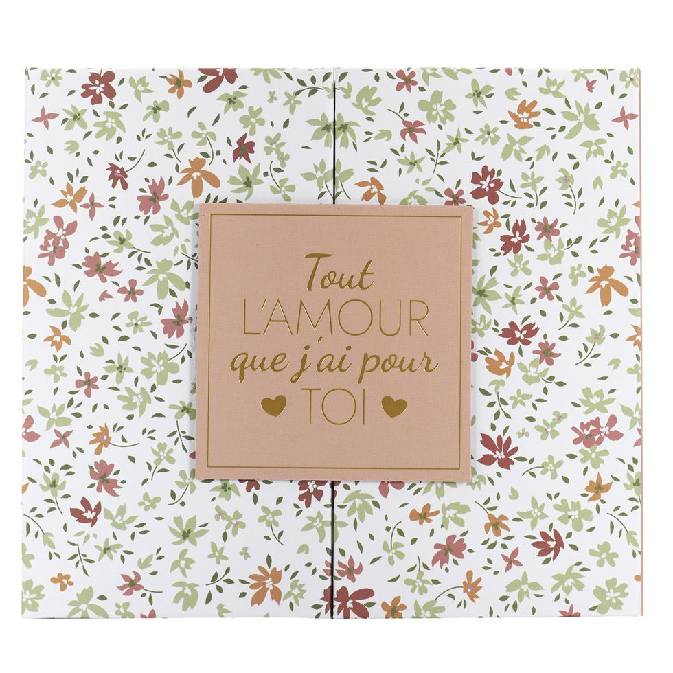 Bougie Parfumée en Boîte Cadeau KDO pour Elle