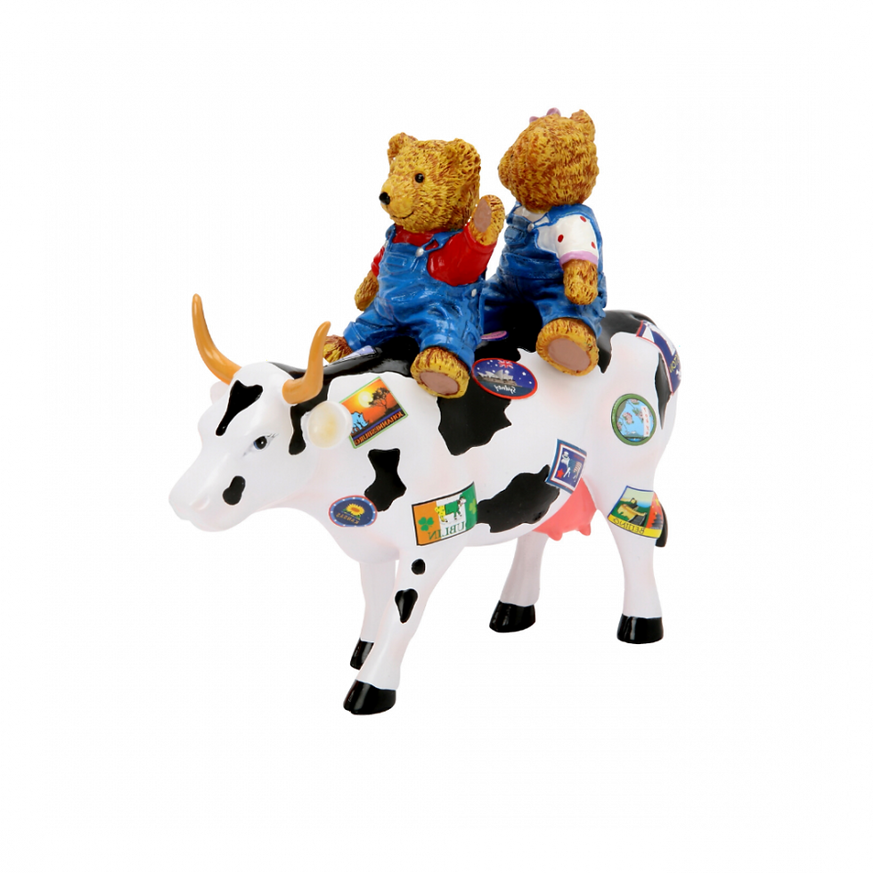 Vache Cow Parade Moyen ModèleTeddybears
