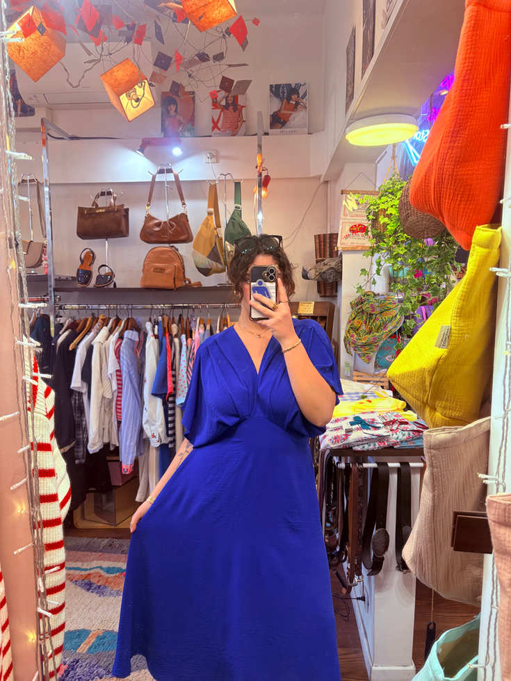 La Robe Magique Bleu Roi