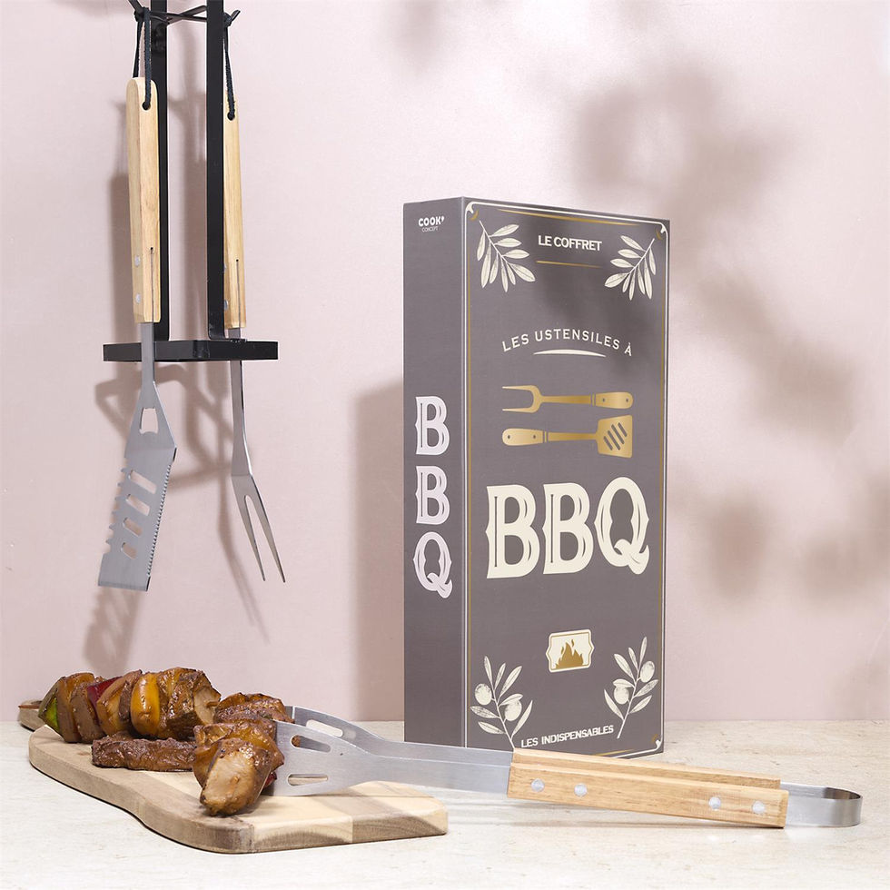 Coffret livre barbecue