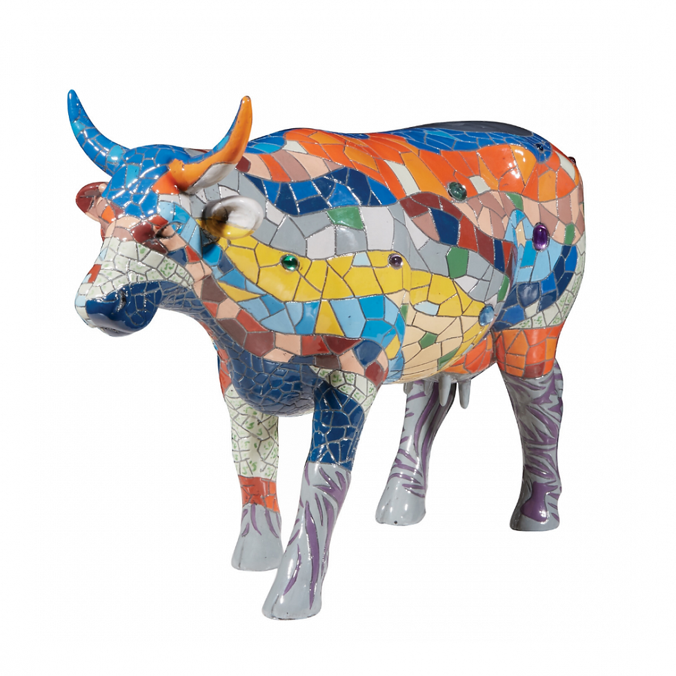 Vache Cow Parade Grand Modèle Barcelona