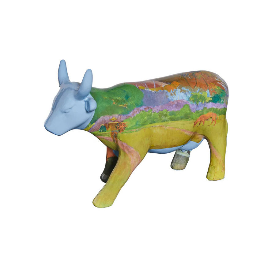 Vache Cow Parade Moyen Modèle Tahiti