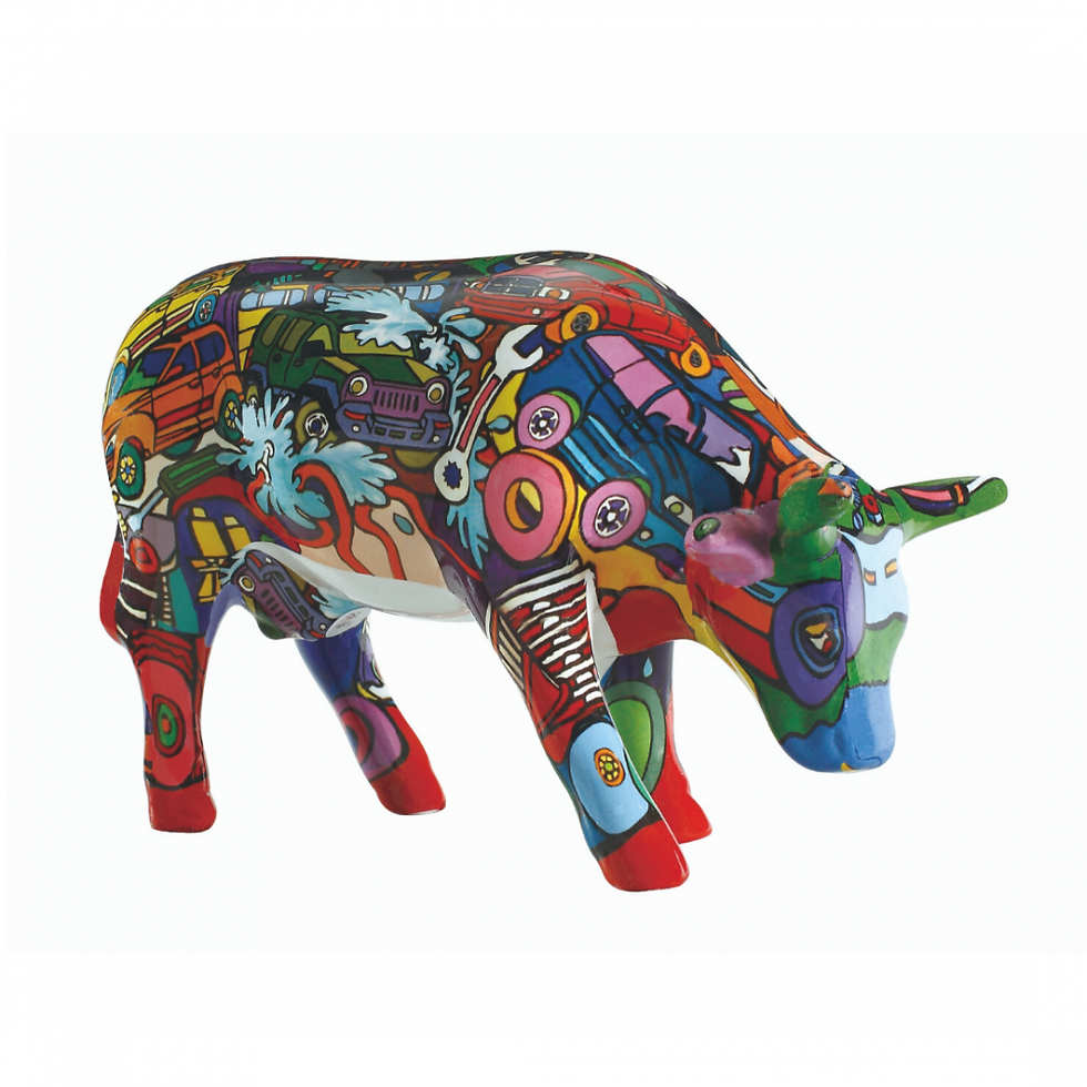 Vache Cow Parade Moyen Modèle Brenner Mooters