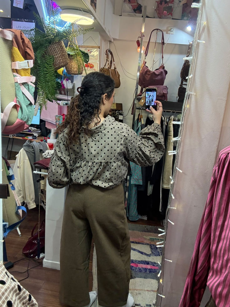 Chemise à Pois Choco