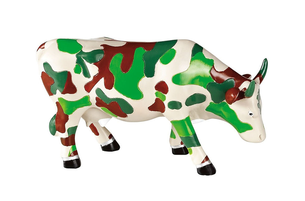 Vache Cow Parade Moyen Modèle Fatigues
