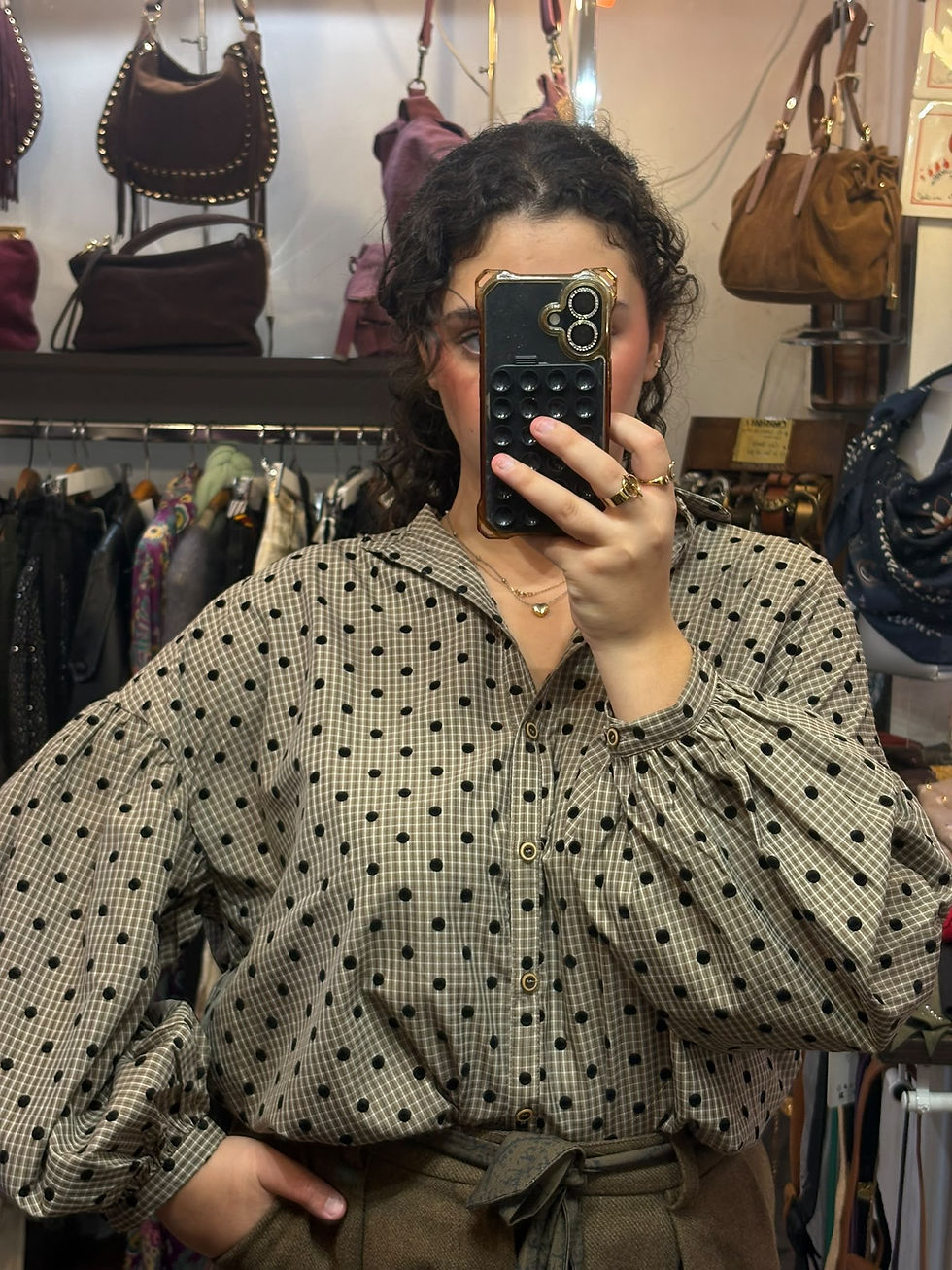 Chemise à Pois Choco