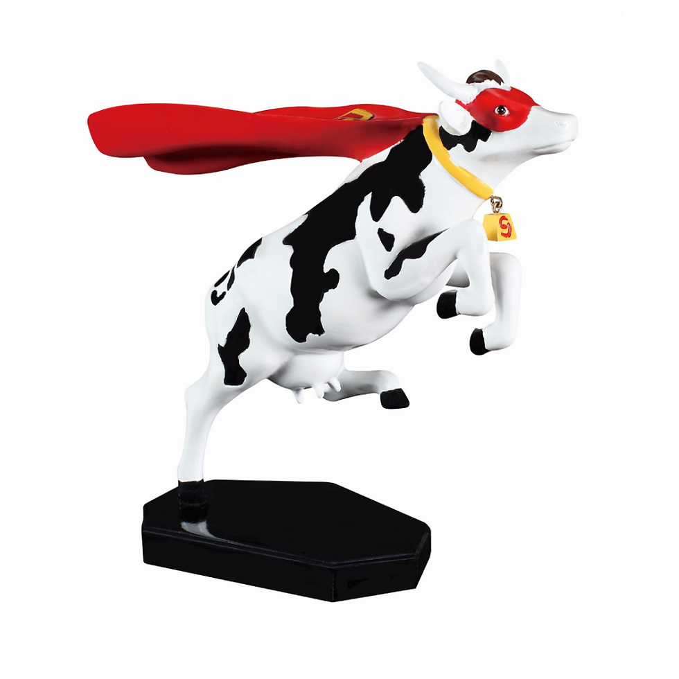 Vache Cow Parade Moyen Modèle Super Cow