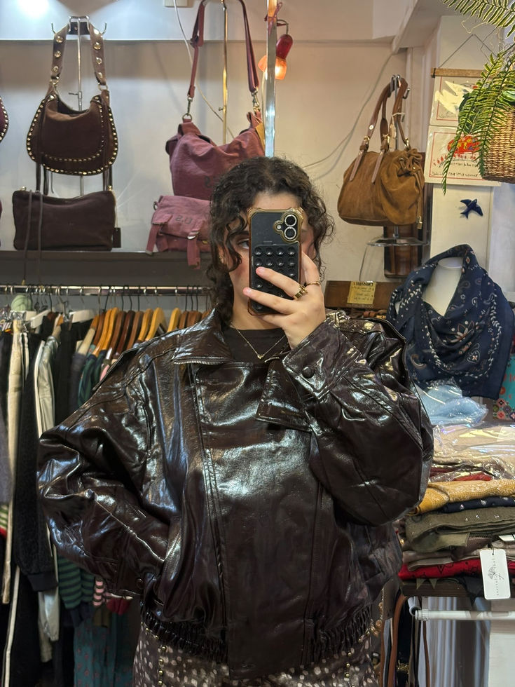 Veste éclat miroir