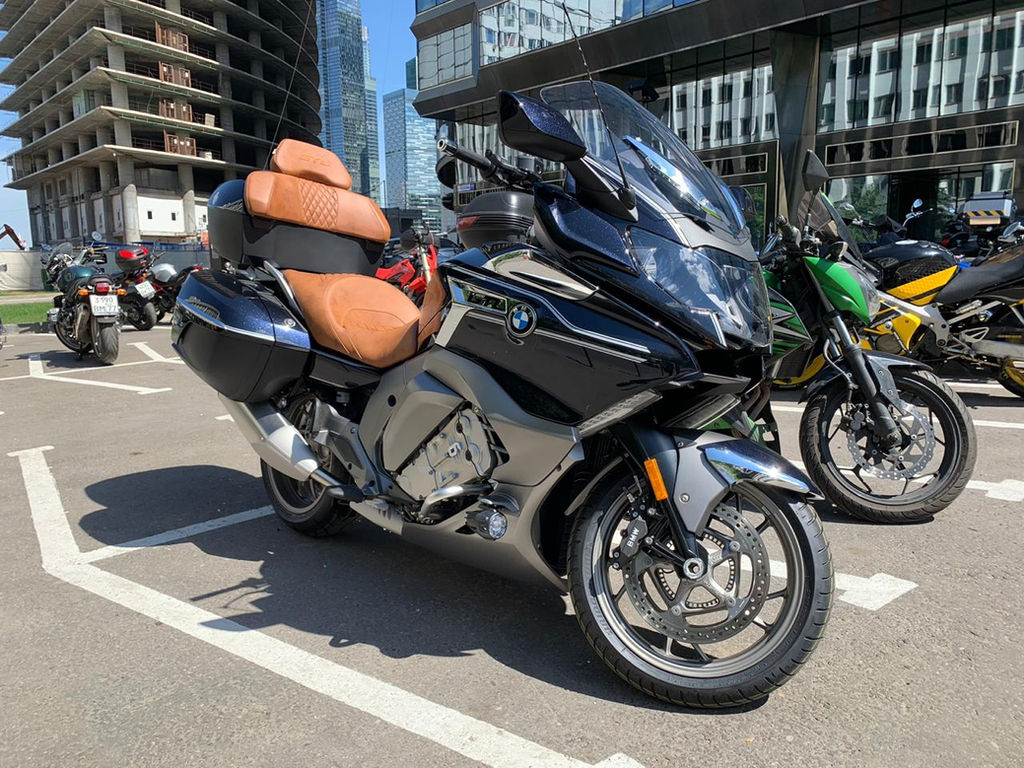 Audio system upgrade on BMW K1600GTL motorcycle