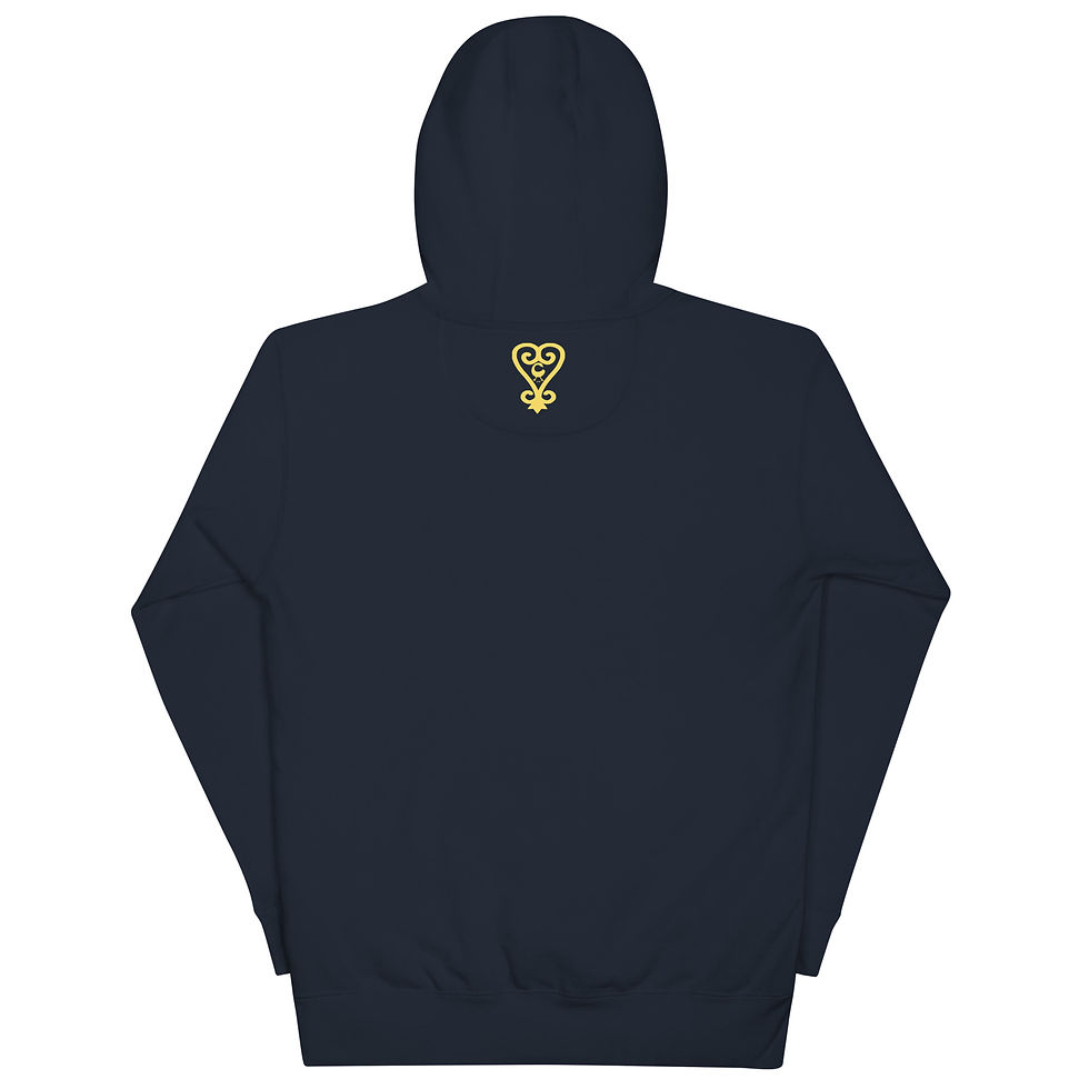 Thumbnail: Sankofa "Gold Script" Hoodie