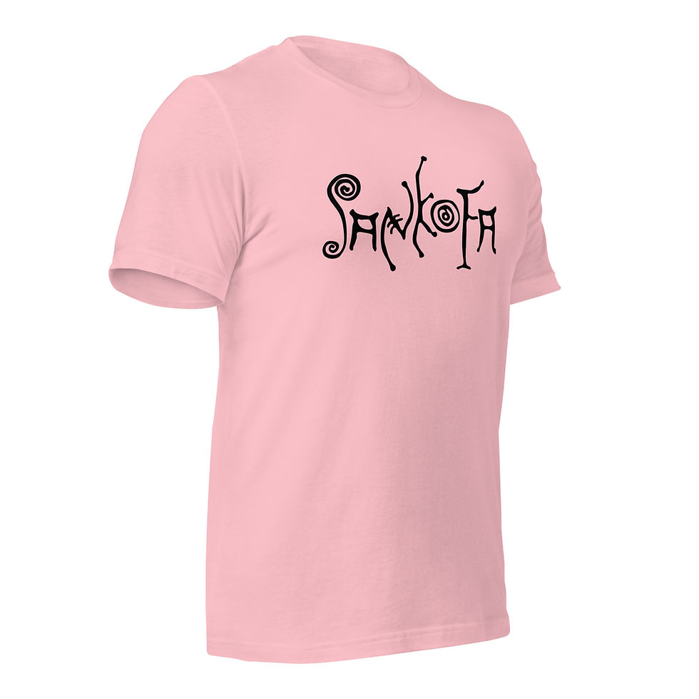 Thumbnail: Sankofa "Solo Black" Tee