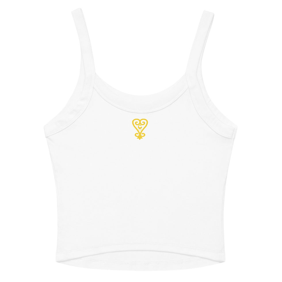Thumbnail: Sankofa "VBC Gold" Ladies Micro-Rib Tank Top