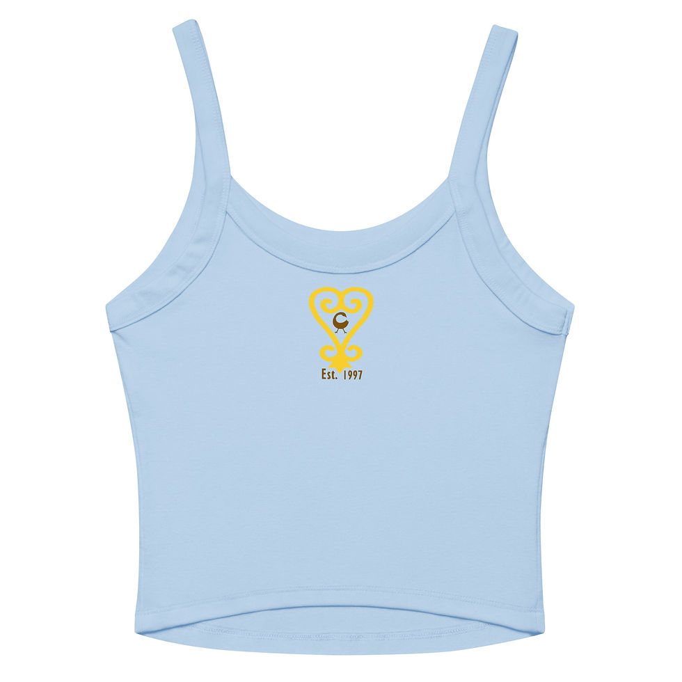 Thumbnail: Sankofa "VBC" Ladies Micro-Rib Tank Top
