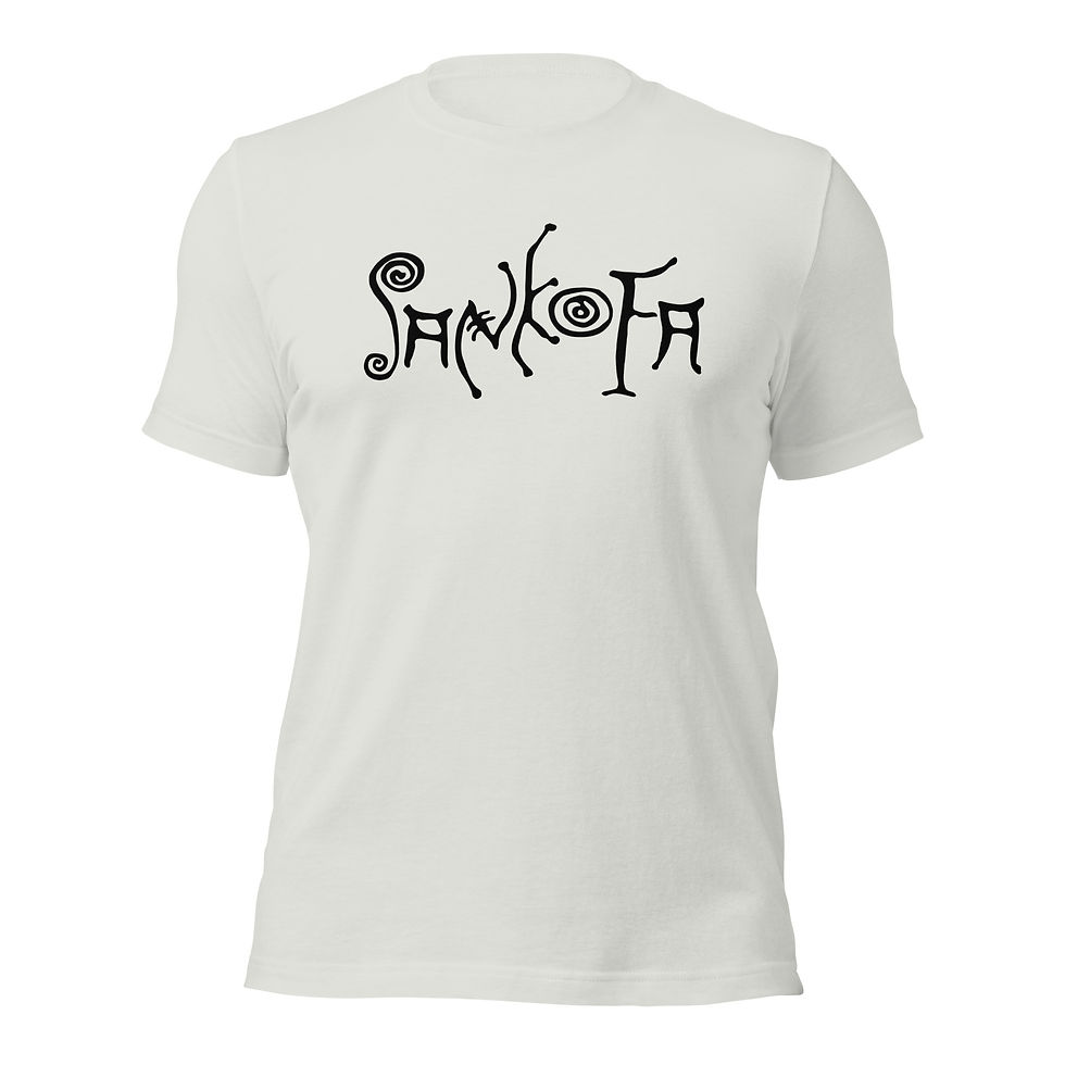 Thumbnail: Sankofa "Solo Black" Tee