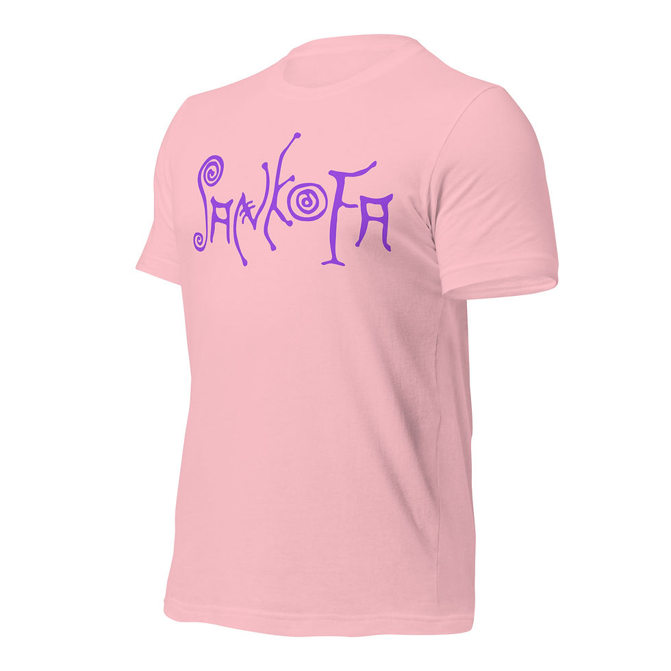 Thumbnail: Sankofa "Solo Purple" Tee