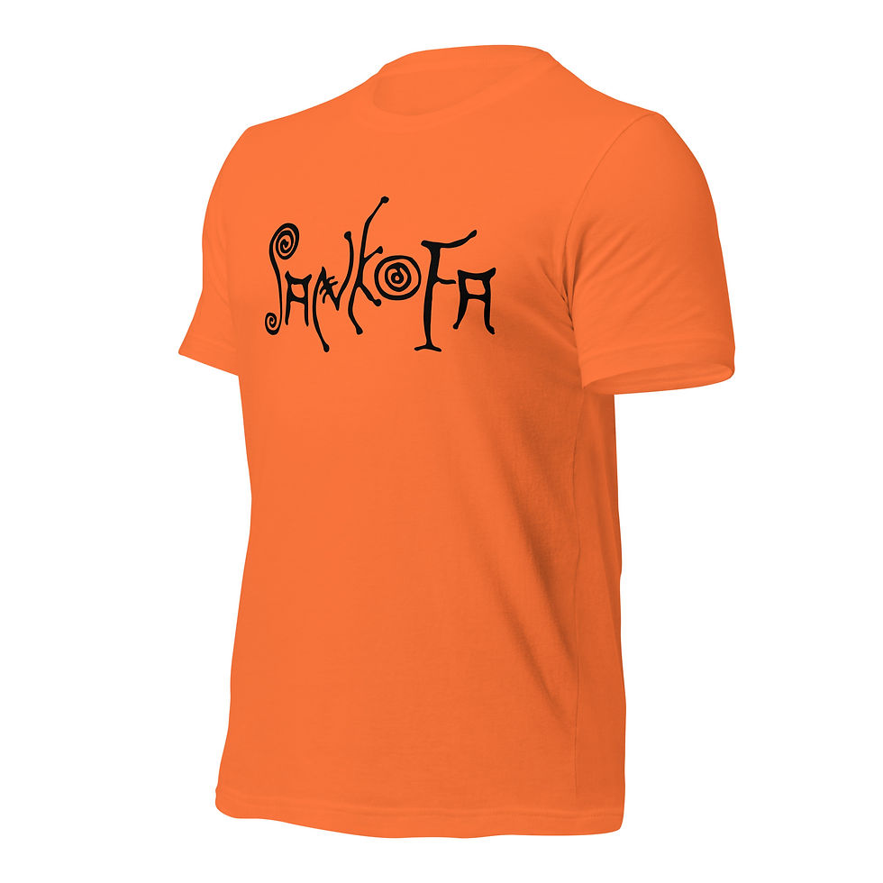 Thumbnail: Sankofa "Solo Black" Tee