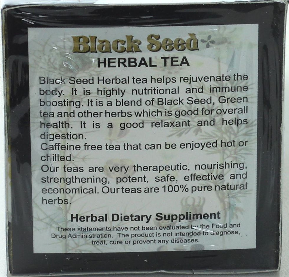 Thumbnail: Black Seed Herbal Tea - 20 Bags