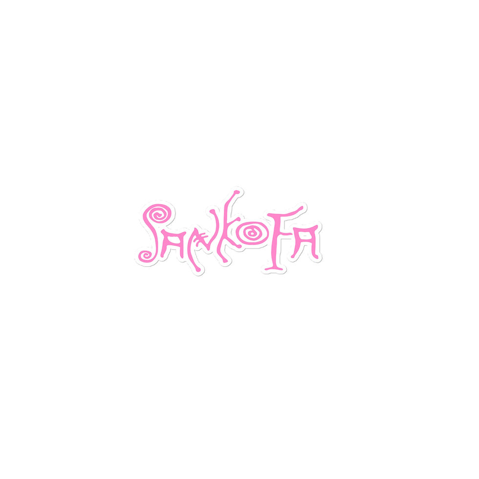 Thumbnail: Sankofa "Pink Wind" Stickers