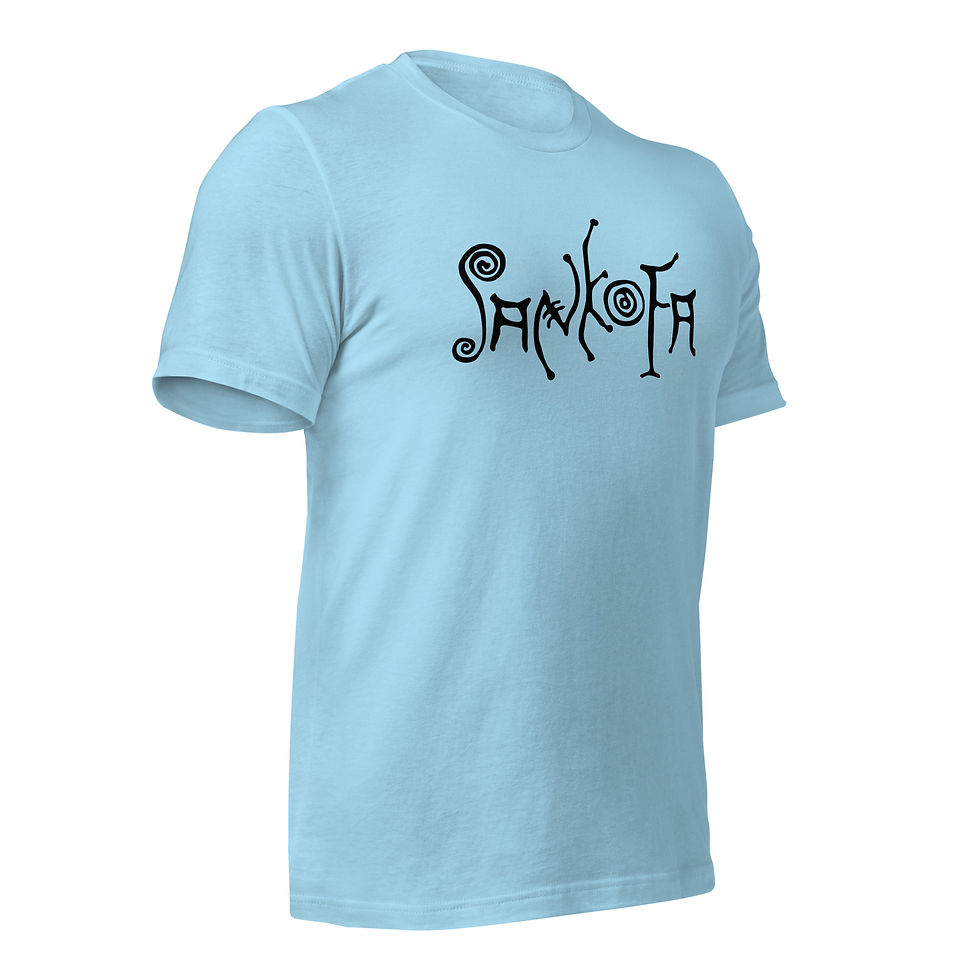 Thumbnail: Sankofa "Solo Black" Tee