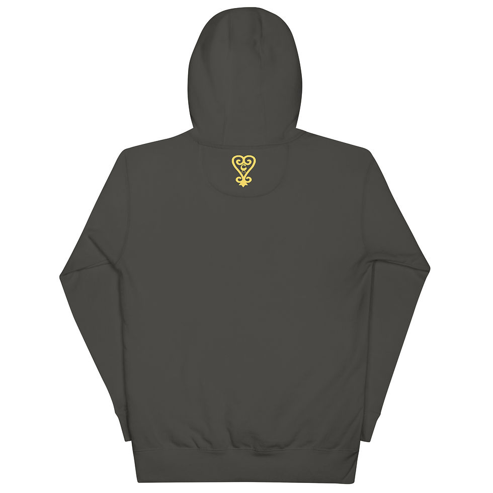 Thumbnail: Sankofa "Gold Script" Hoodie