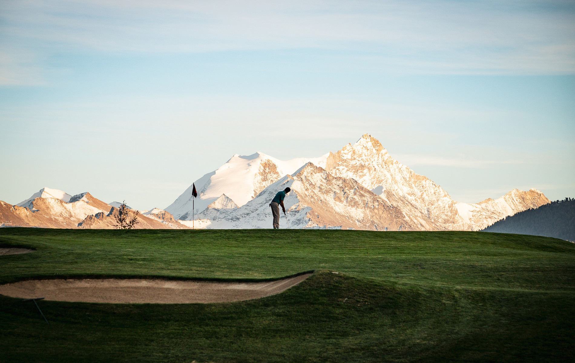 Golfreise ved Golf Club Crans-sur-Sierre, Crans-Montana
