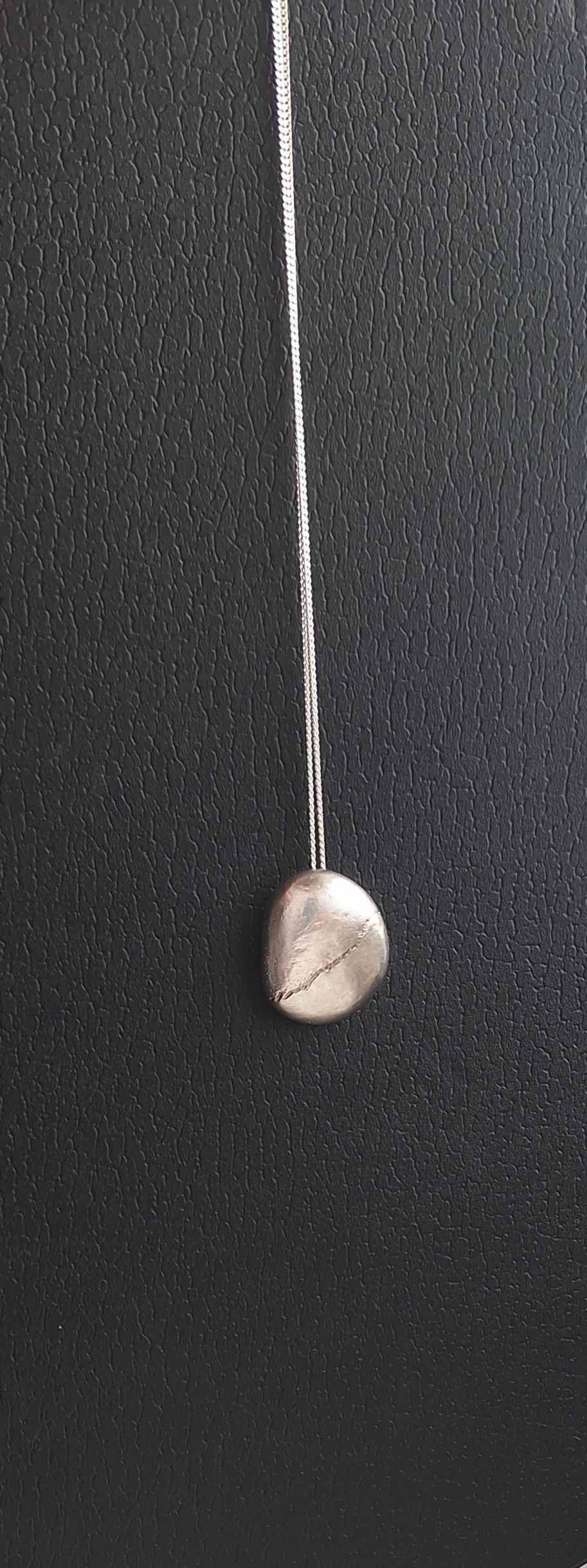 The Polished River Pebble Pendant - Ready to ship