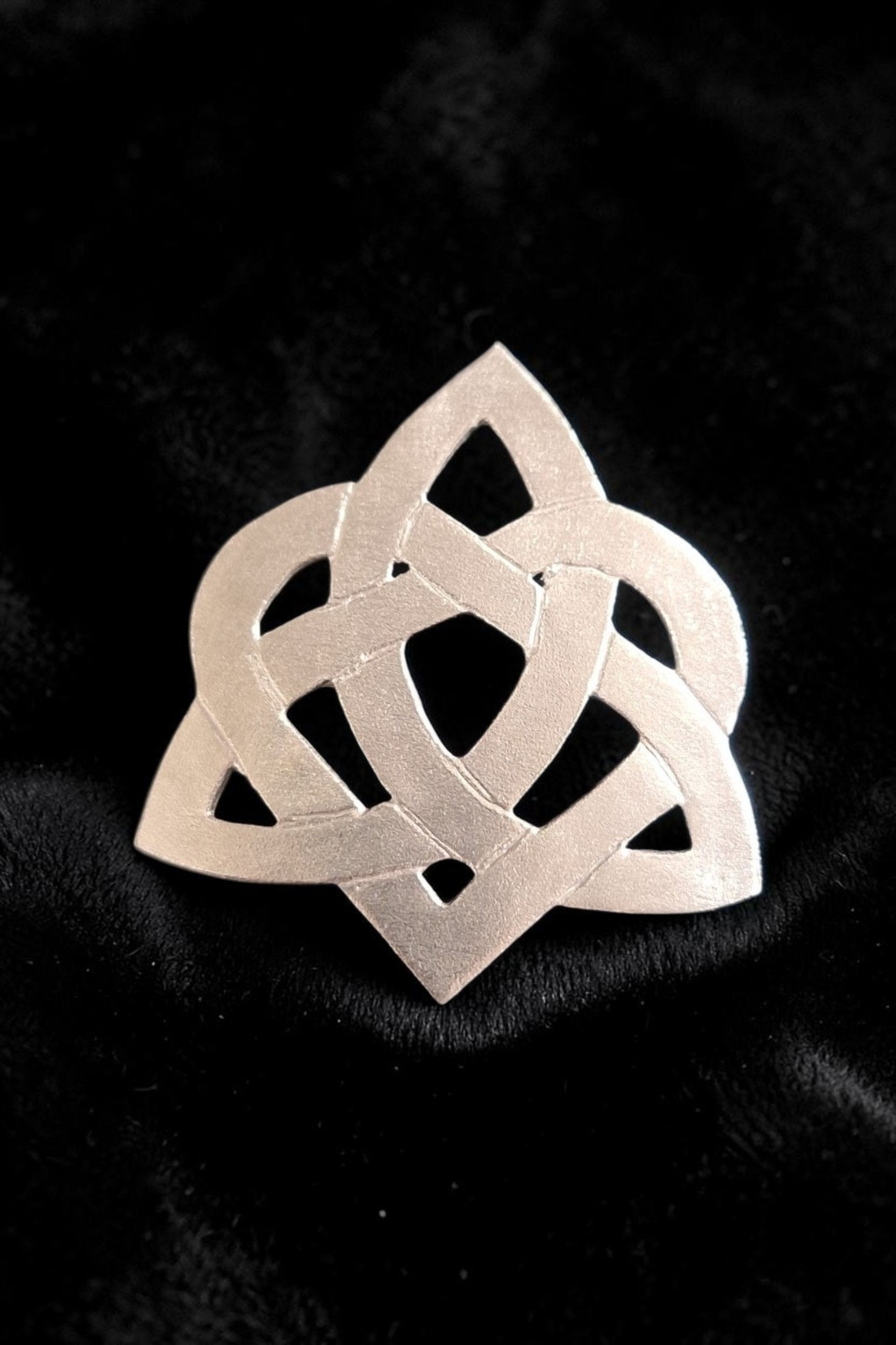 The Trinity Knot Brooch- Ready to ship - Made in Scotland