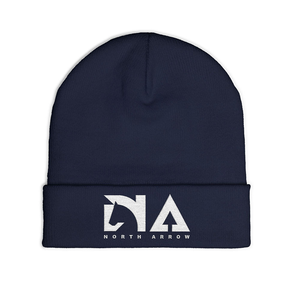 Thumbnail: OTTO Cap Embroidered Knit Beanie — North Arrow Premium Logo Wear