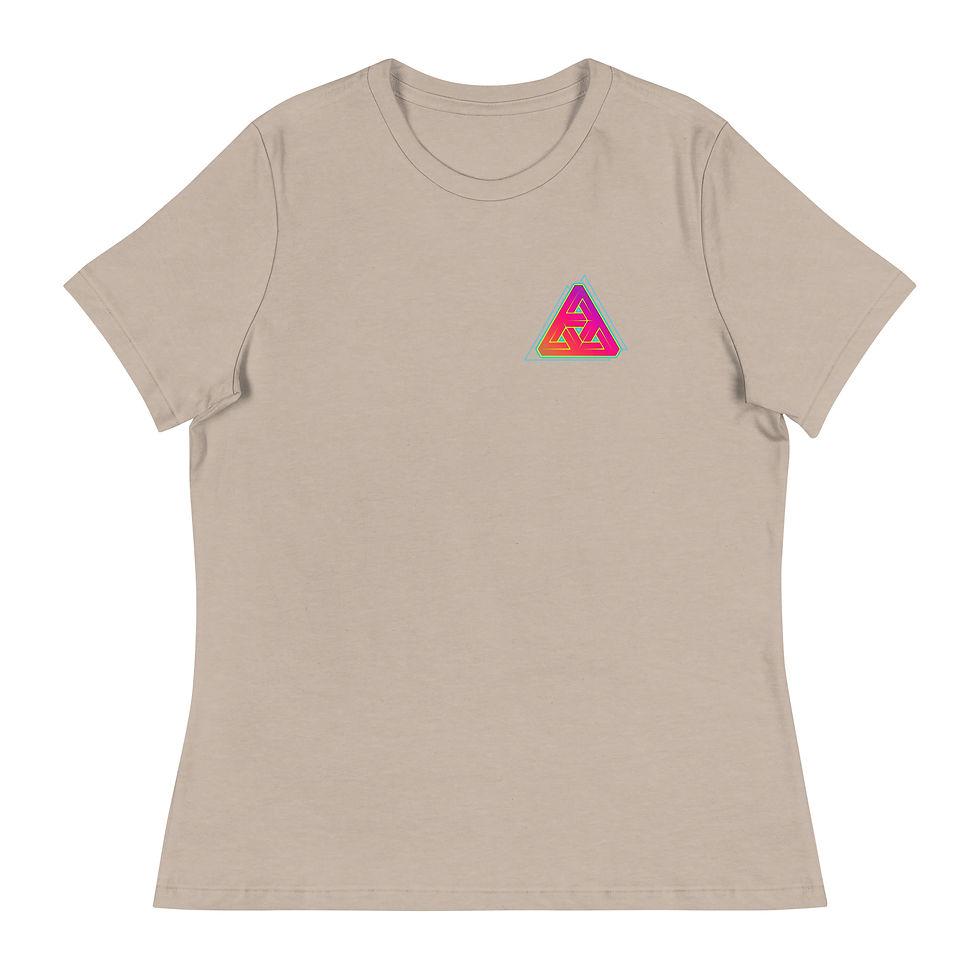 Thumbnail: Pinnacle Pointe 80's Red Tropical Logo - Women's T-Shirt