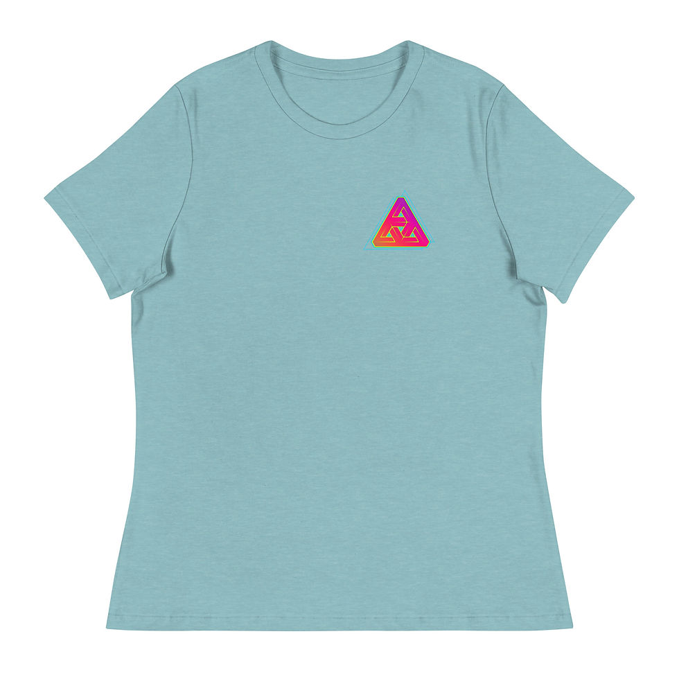 Thumbnail: Pinnacle Pointe 80's Red Tropical Logo - Women's T-Shirt