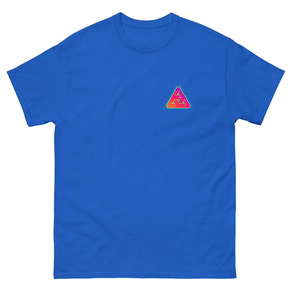 Thumbnail: Pinnacle Pointe 80's Red Tropical Logo - Unisex classic tee