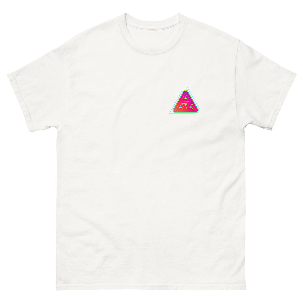 Thumbnail: Pinnacle Pointe 80's Red Tropical Logo - Unisex classic tee