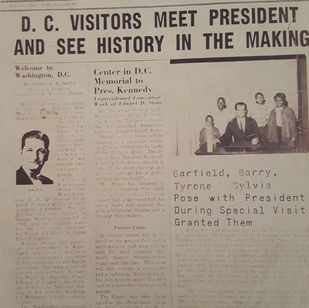 Yes, that's me hanging out with President Nixon