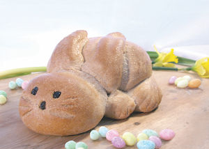 Easter Honey Bunny Bread